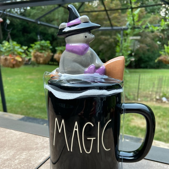 New Rae Dunn magic Halloween mug with topper - Picture 2 of 2